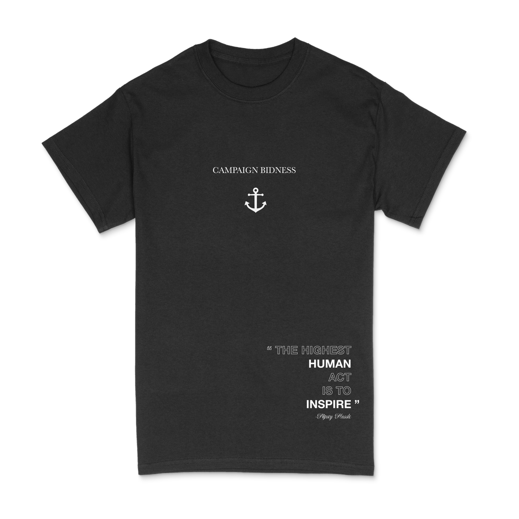 CFG Mission T-Shirt - Black/White