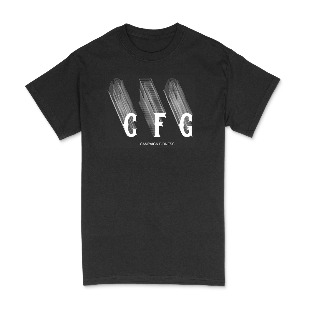 CFG Blur T-Shirt - Black/White