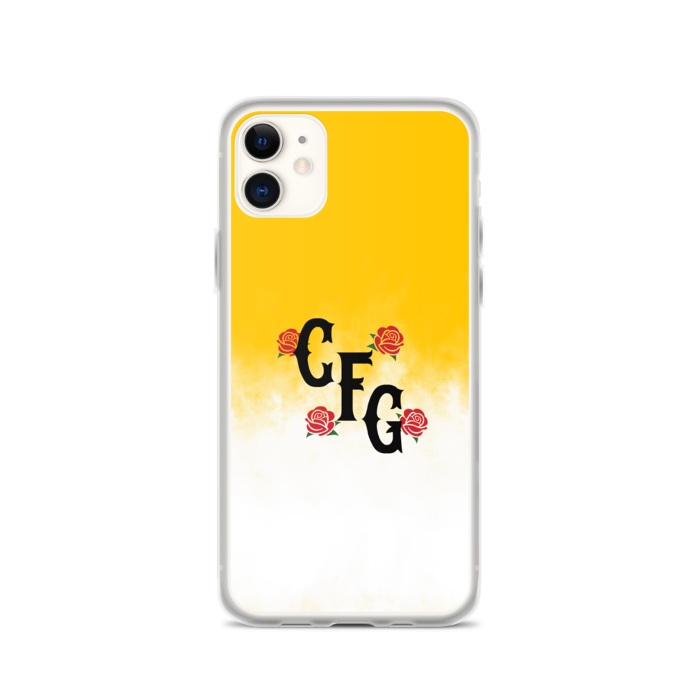 CFG Gradient iPhone Case - Yellow/White